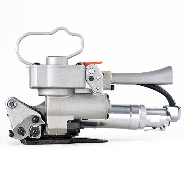Pneumatic PP/PET strapping tool