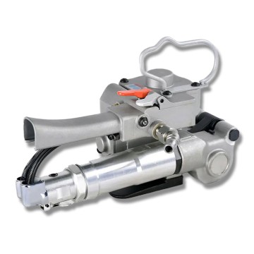 Pneumatic PP/PET strapping tool